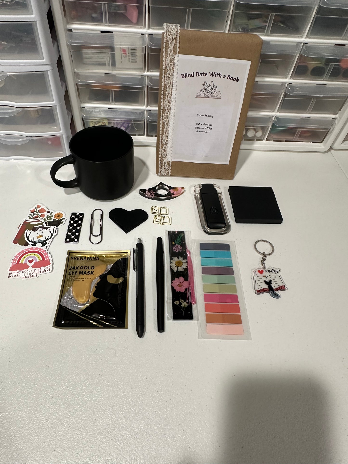 15 Item Mystery Bookish Bundle - with Mystery Book