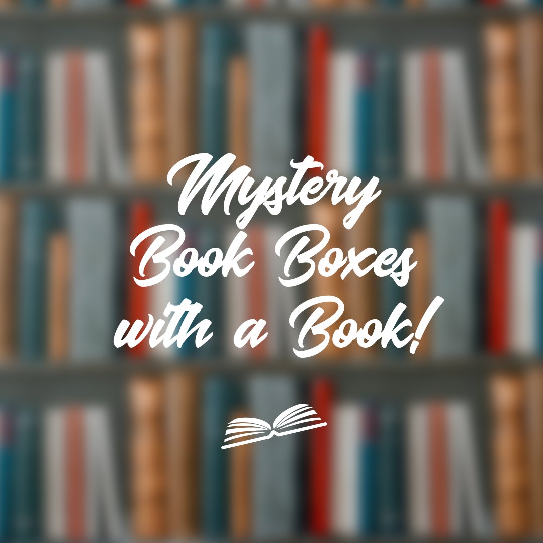 Mystery Book Boxes with a Mystery Book