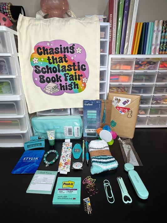 20 Item Mystery Bookish Bundle - with Mystery Book