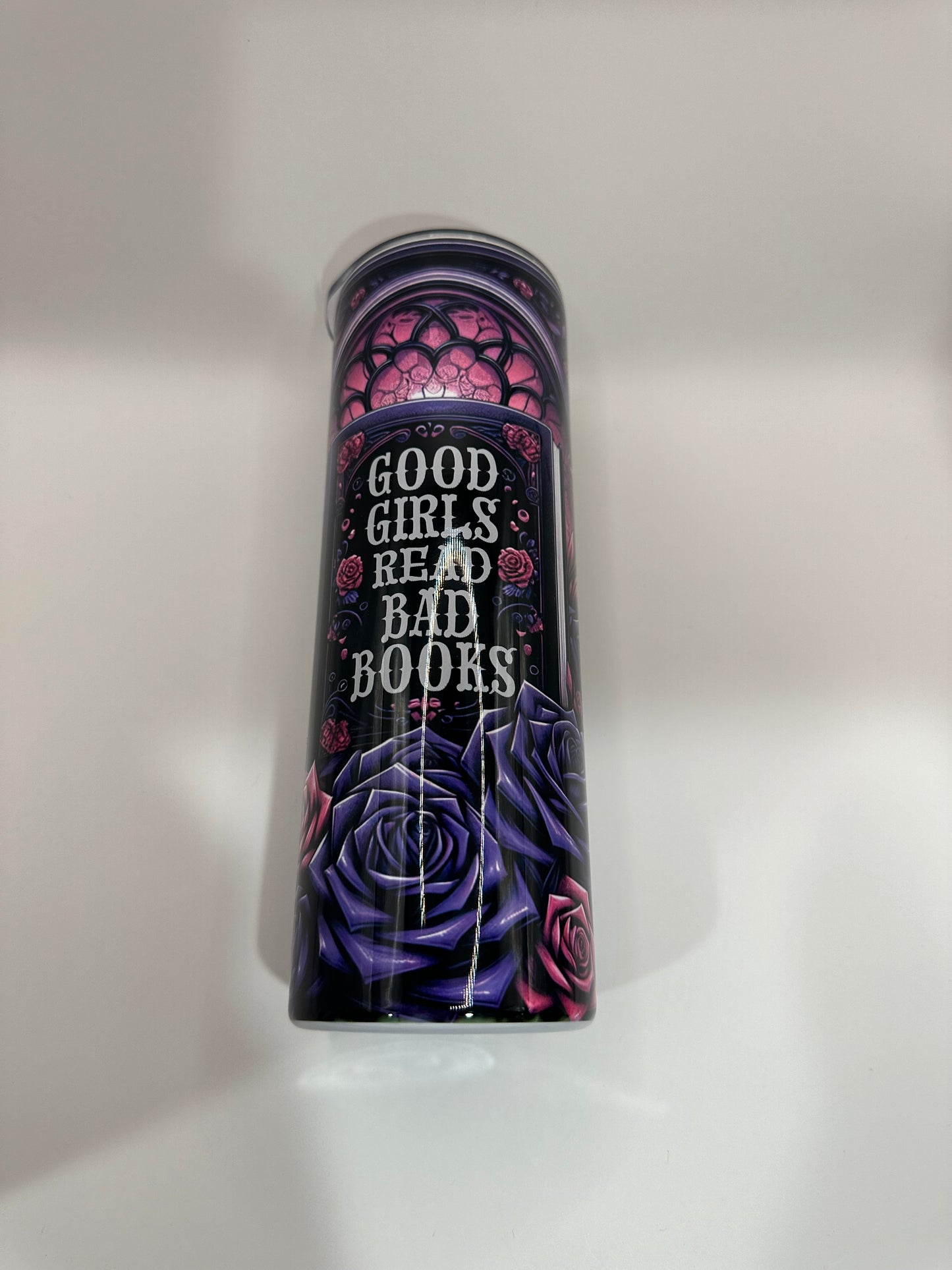 Good Girls Read Bad Books Tumbler