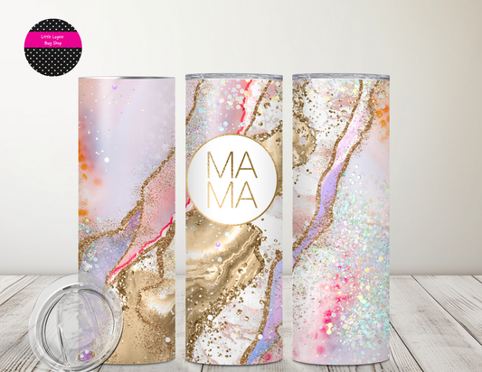 Mama Marble Tumbler